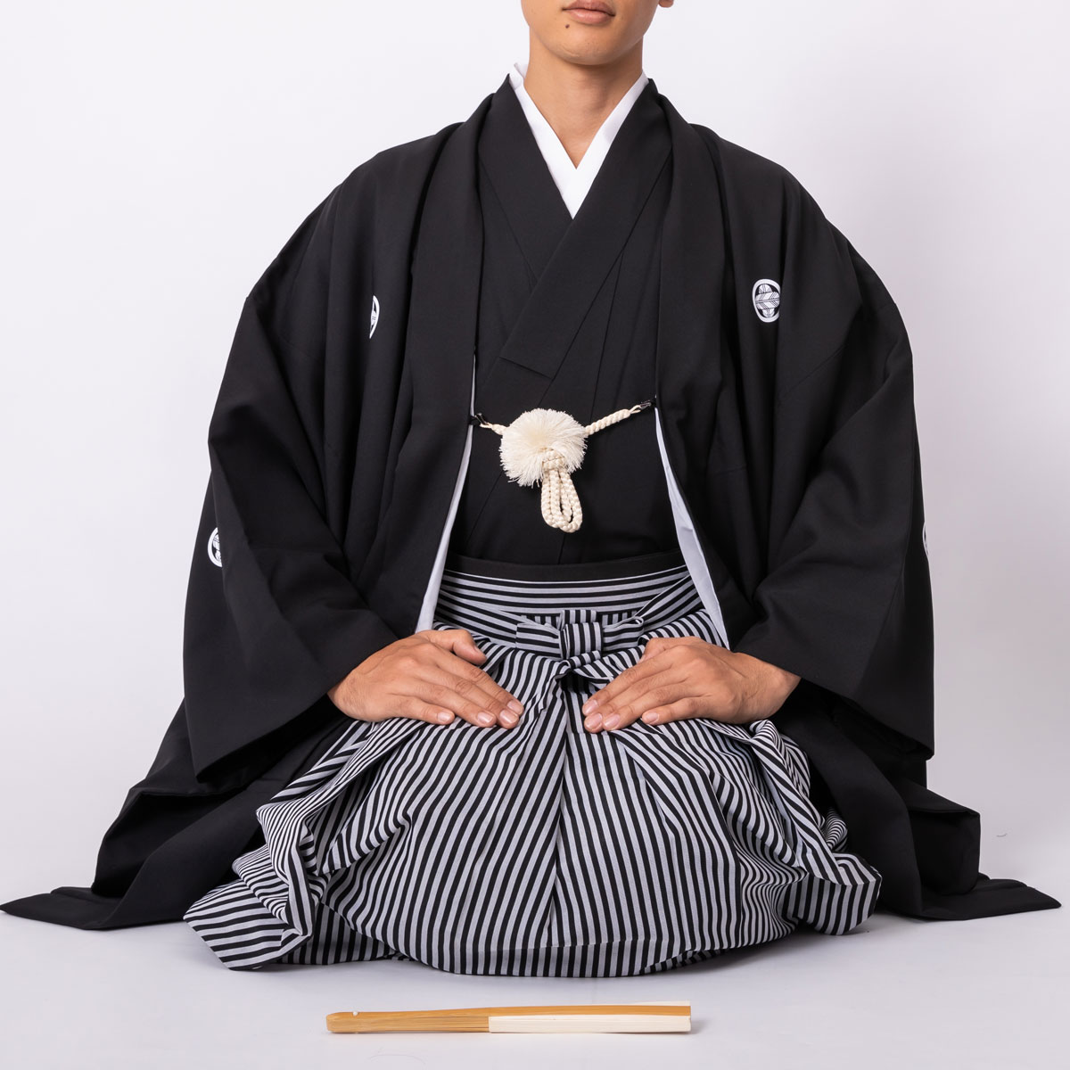 黒紋付羽織袴・フォーマルな男性着物｜男着物の加藤商店【公式】