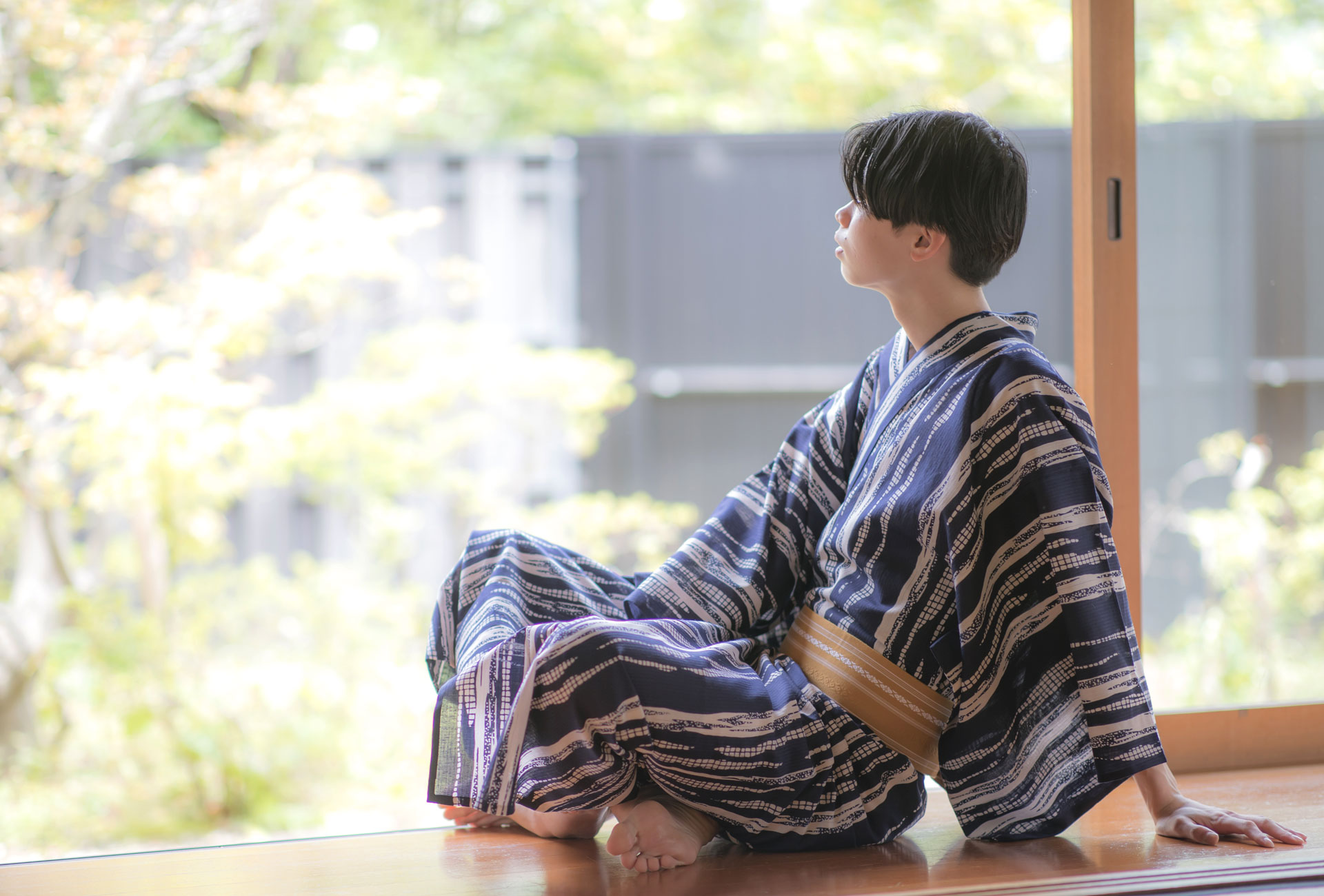 メンズ浴衣 本物志向 本格派