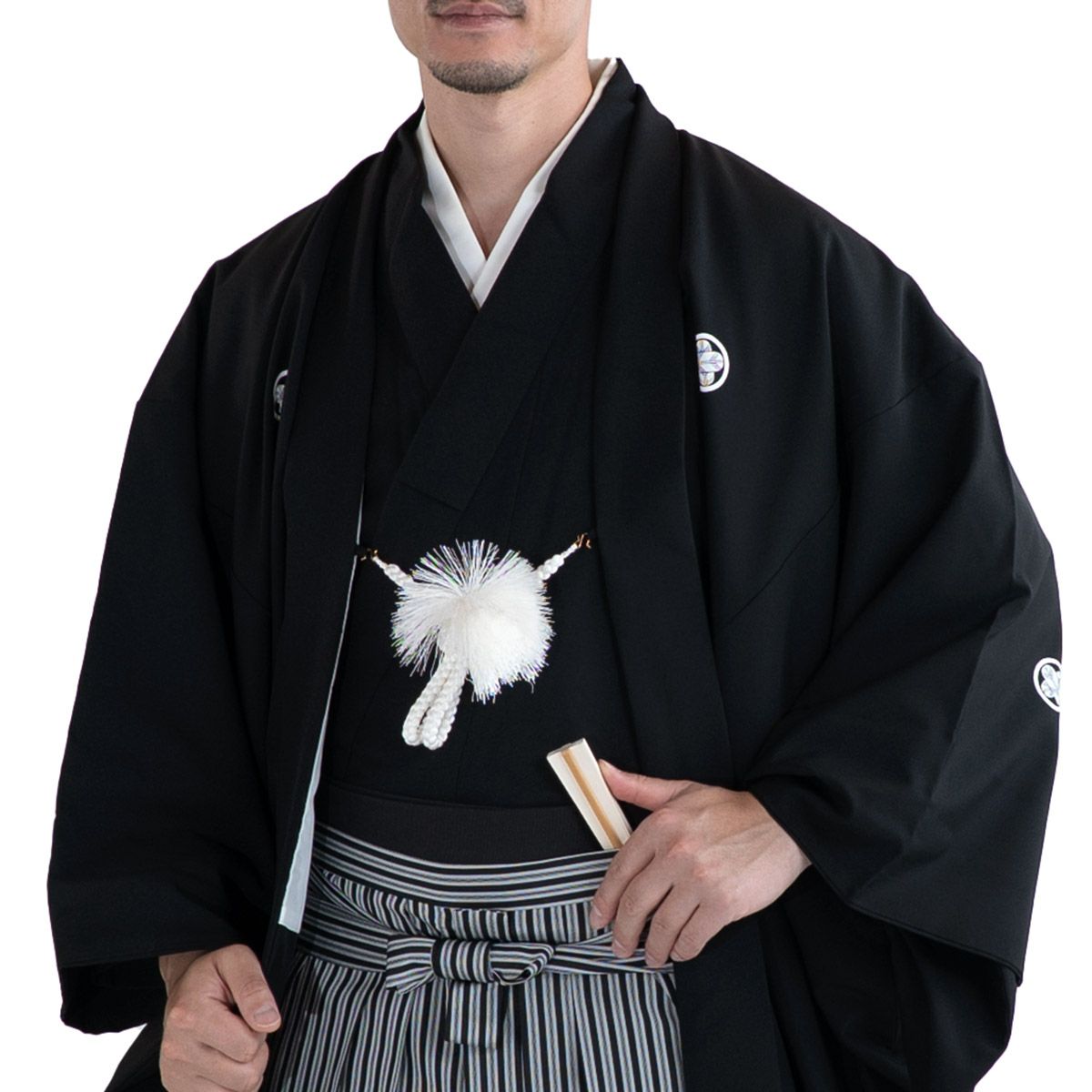 黒紋付羽織袴