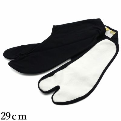 足袋 メンズ ストレッチ 黒 M～LL 5枚こはぜ 日本製 | 男着物の加藤