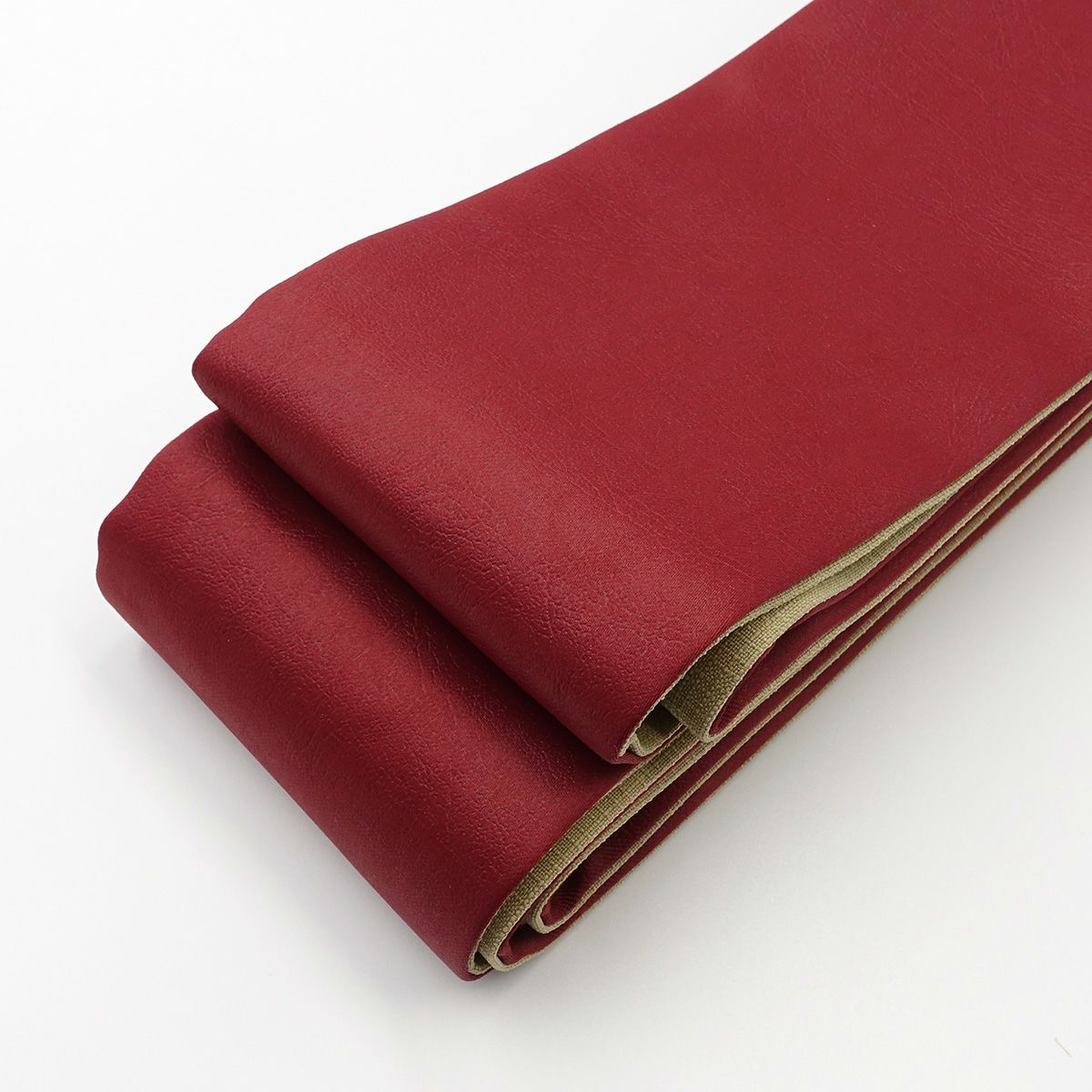 角帯 フェイクレザー リバーシブル 赤