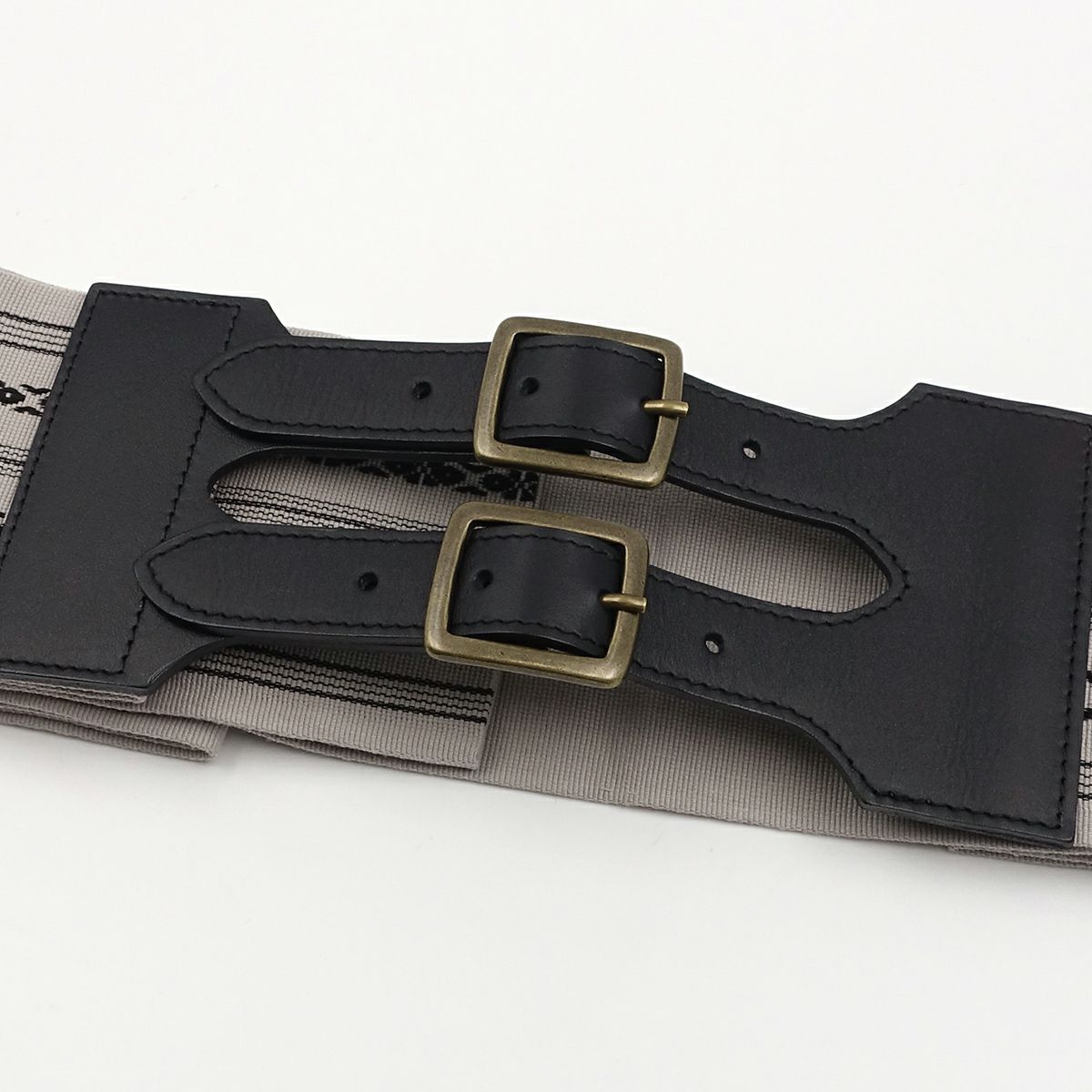 角帯ベルト 献上 グレー