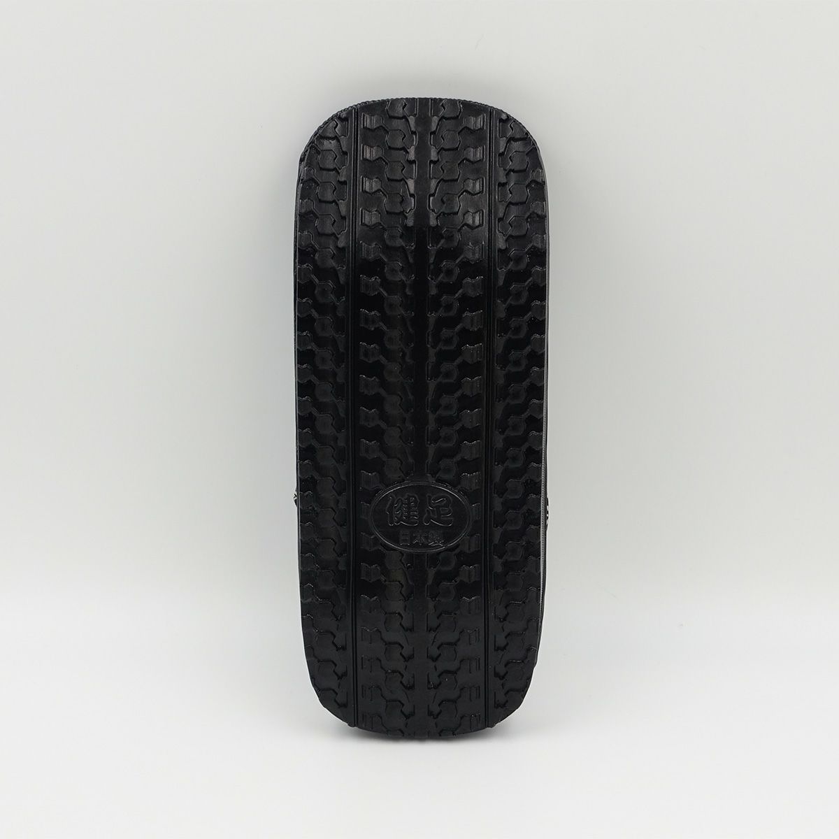 雪駄 印伝風 紗綾形 黒台 ラジアルウレタン底 3L