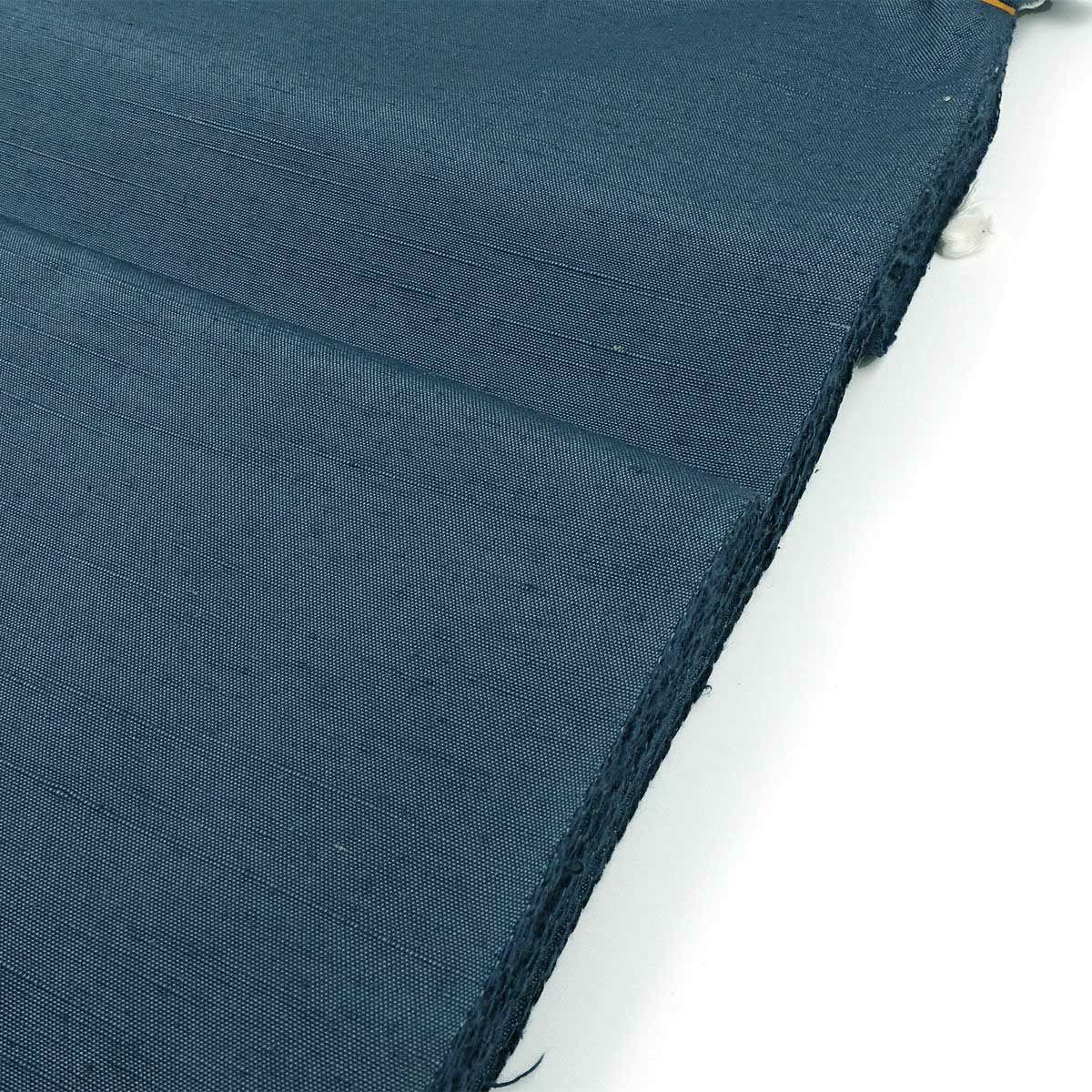 国内仕立て オーダー着物(もしくは羽織) 正絹 紬 紺