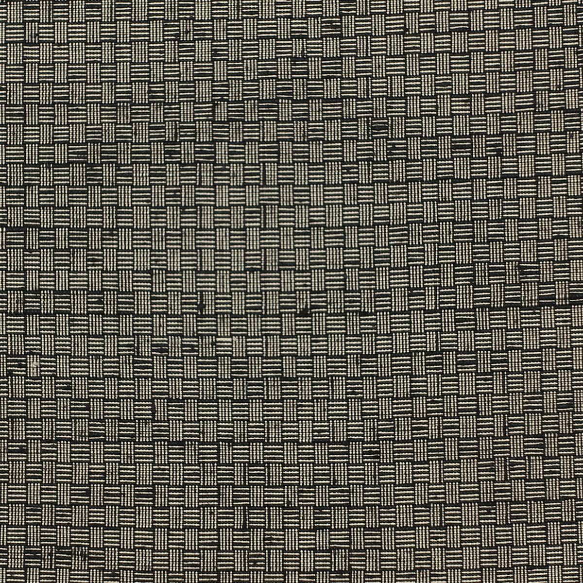 男着物と羽織の2点セット 正絹 紬 網代 薄茶B 仕立て代込