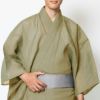 浴衣メンズ 夏着物 小千谷縮 本麻