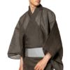 浴衣メンズ 夏着物 小千谷縮 本麻