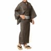 浴衣メンズ 夏着物 小千谷縮 本麻
