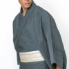 メンズ浴衣 夏着物 近江ちぢみ本麻