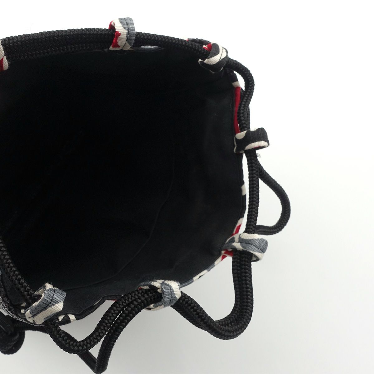 信玄袋 マチ付き 渦巻 日本製