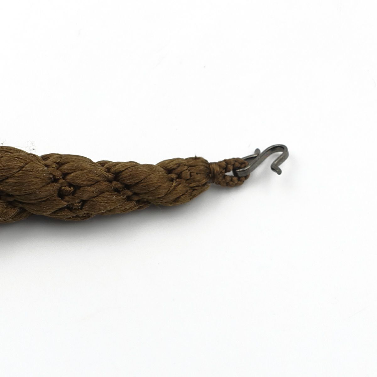 羽織紐 正絹 横綱 茶