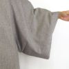 コート メンズ 和装コート ウール100％ グレー Mサイズ 日本製