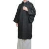 コート メンズ 角袖 和装コート ウール 黒 Mサイズ 日本製