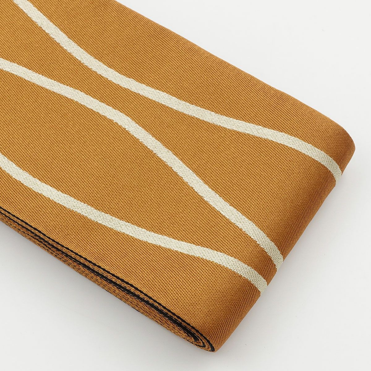 角帯 立涌 橙×黒