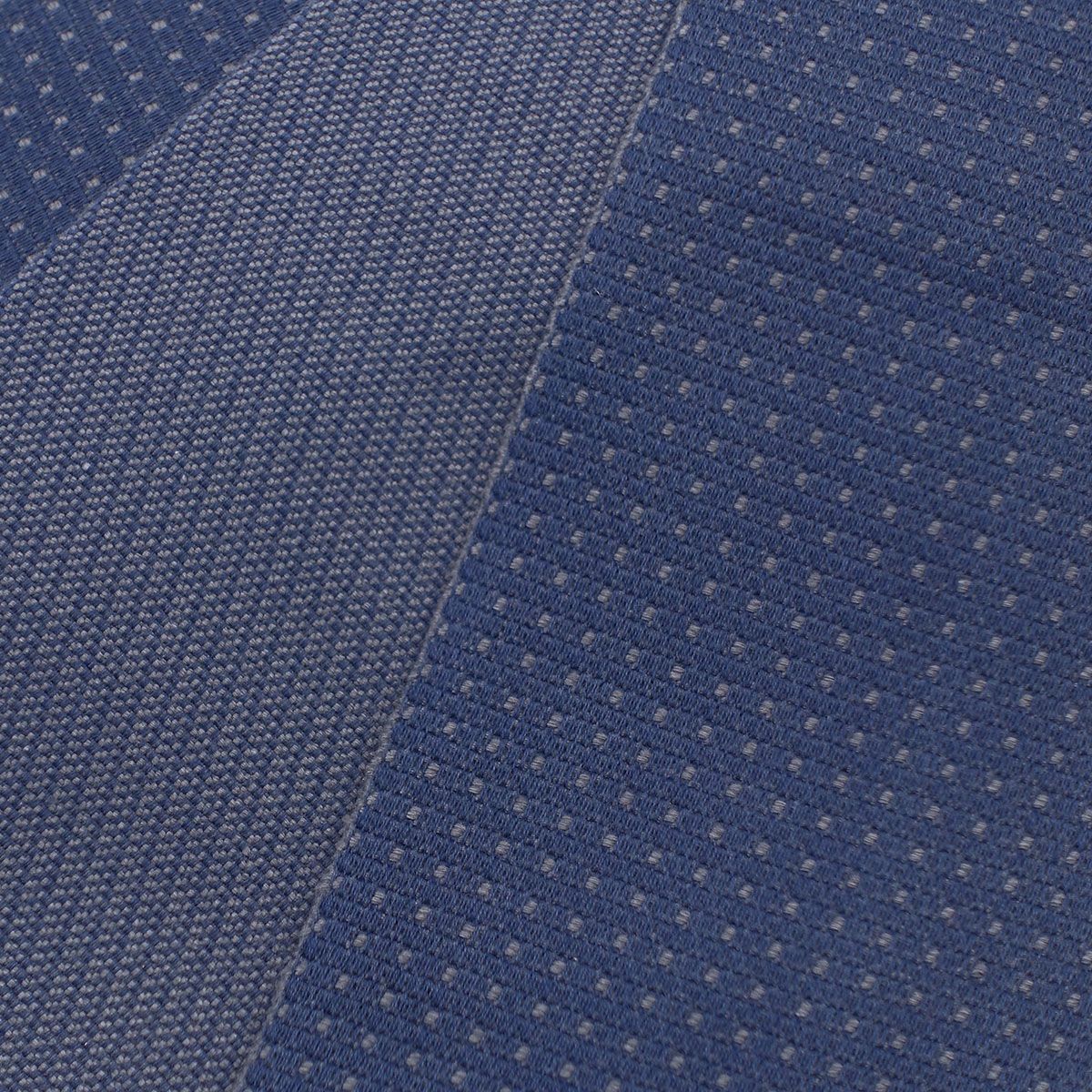 角帯 綿 ジャガード ドット柄 ネイビー