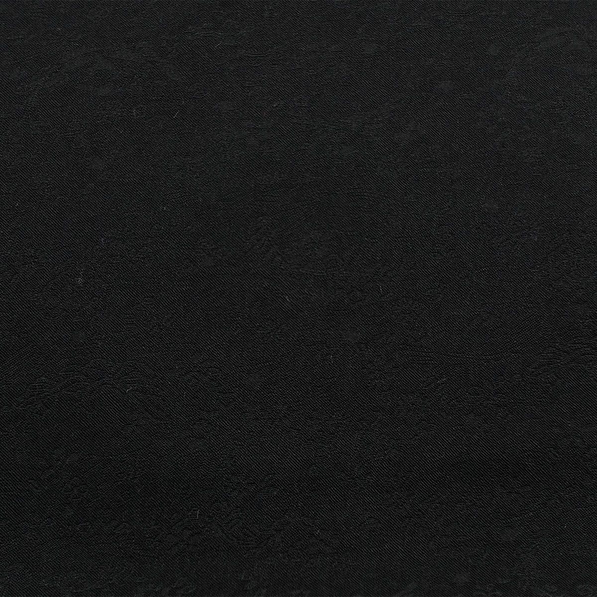 仕立てオーダー着物(もしくは羽織) ちりめん 洗える着物 小紋 テイジン 鳳凰 黒