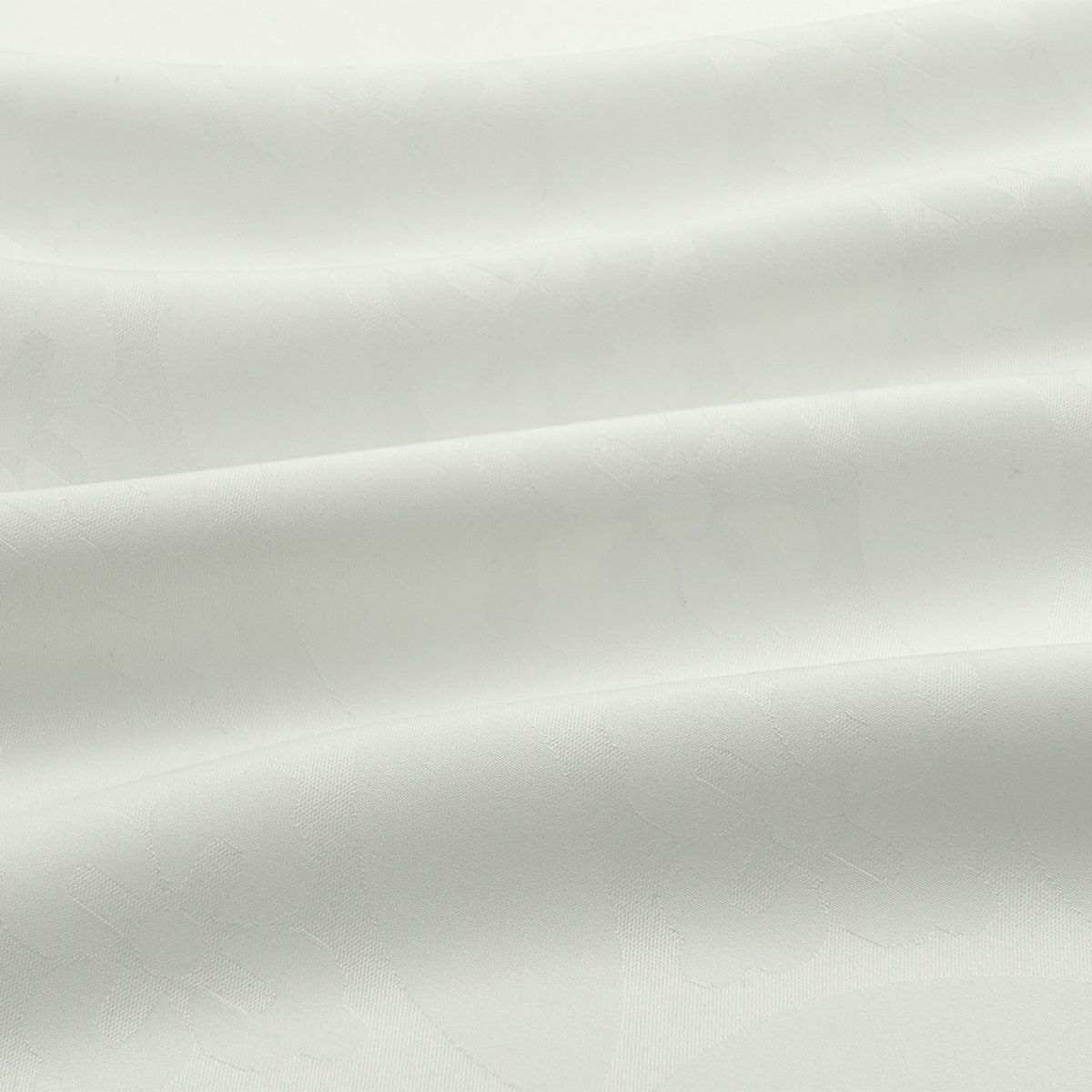 仕立てオーダー着物(もしくは羽織) ちりめん 洗える着物 小紋 テイジン 七宝大 オフホワイト