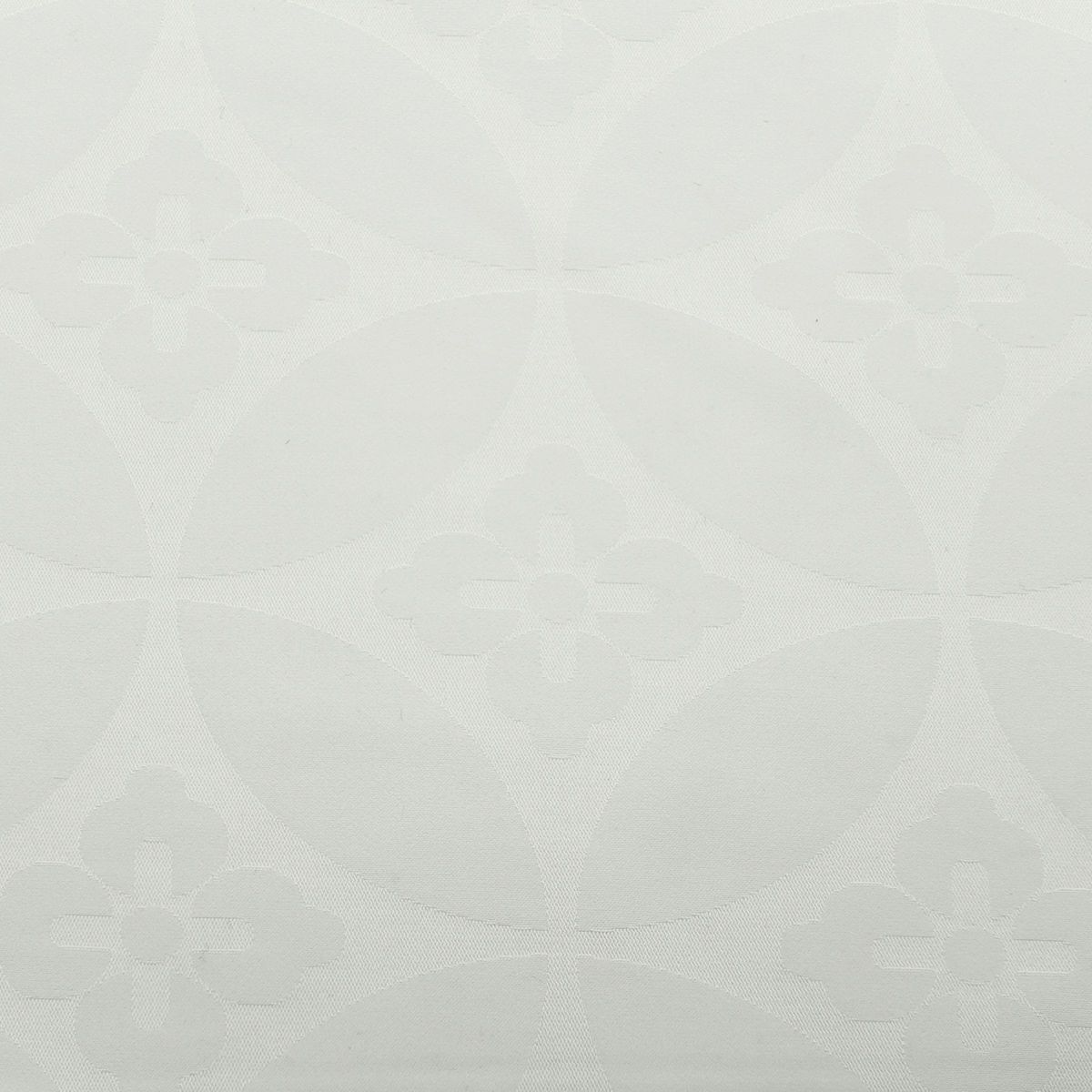 仕立てオーダー着物(もしくは羽織) ちりめん 洗える着物 小紋 テイジン 七宝大 オフホワイト