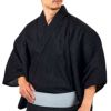 メンズ浴衣 近江ちぢみ綿麻