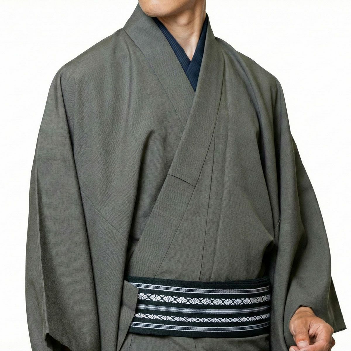 男性着物 正絹 お召