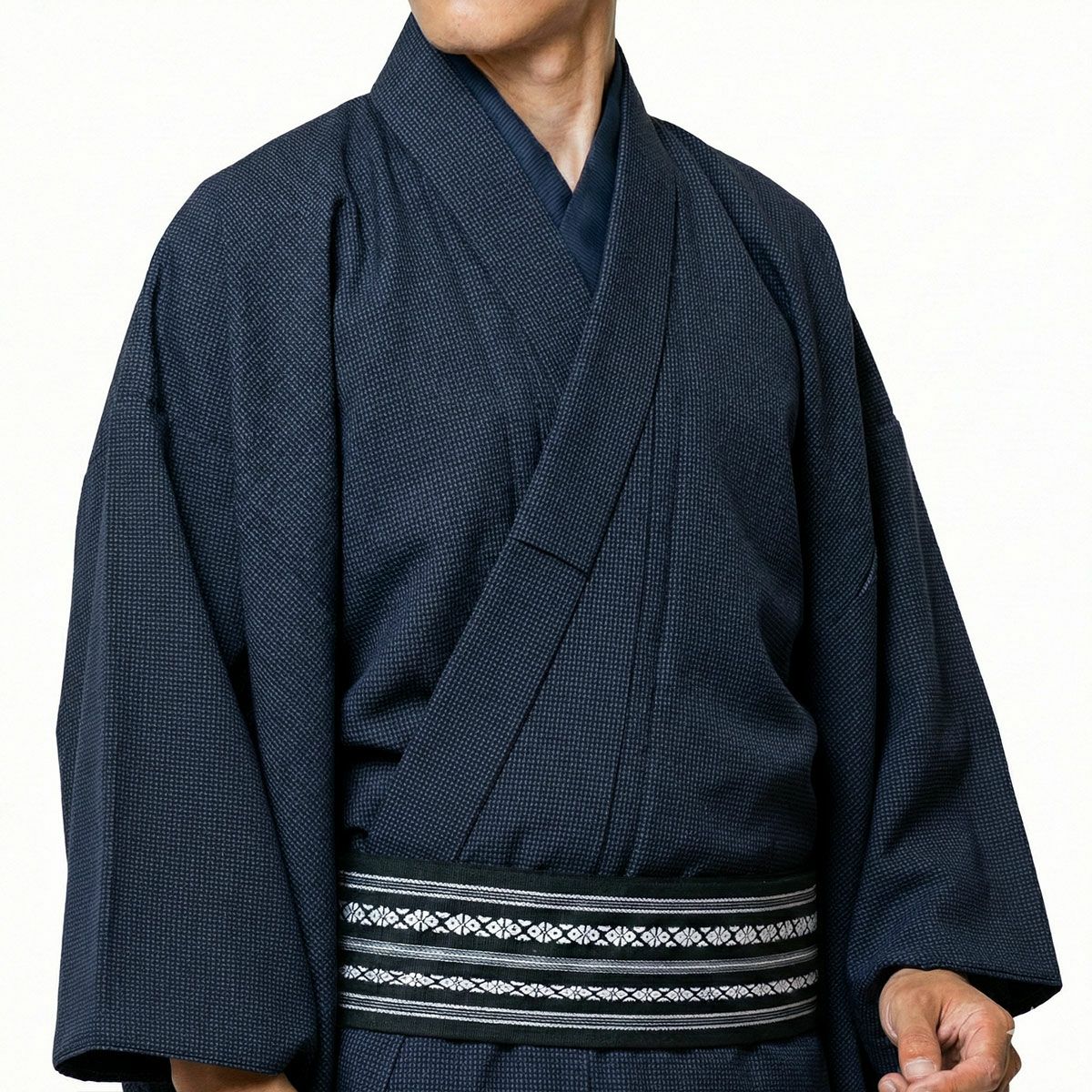男性着物 正絹 お召