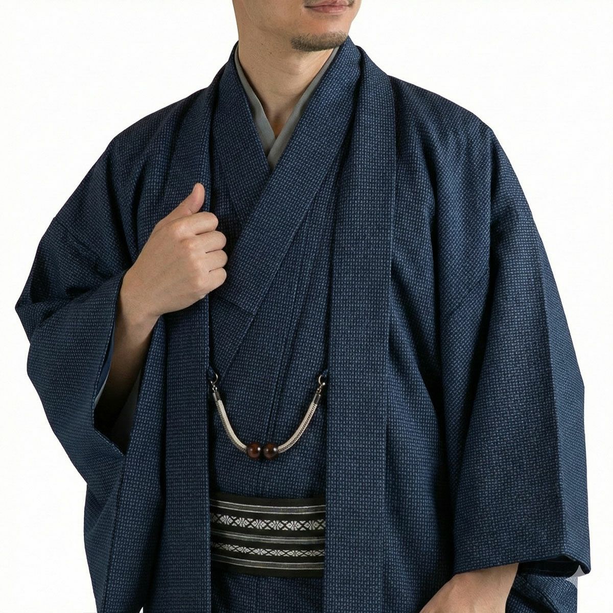 男性着物 正絹 お召