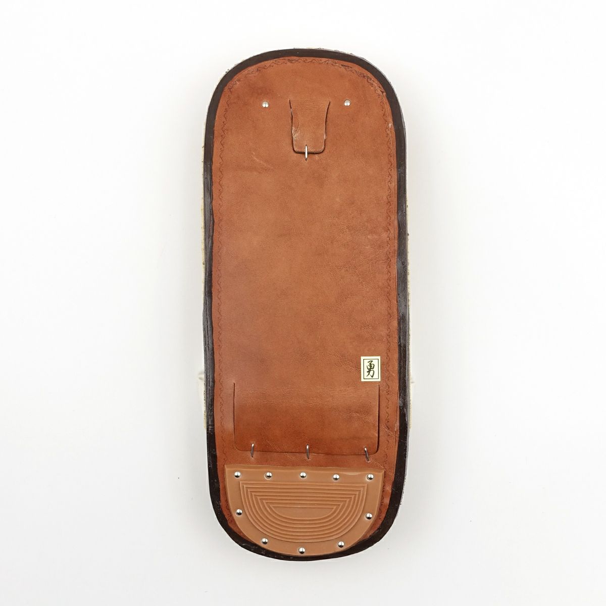 雪駄 男物 畳 礼装用 白鼻緒 皮底