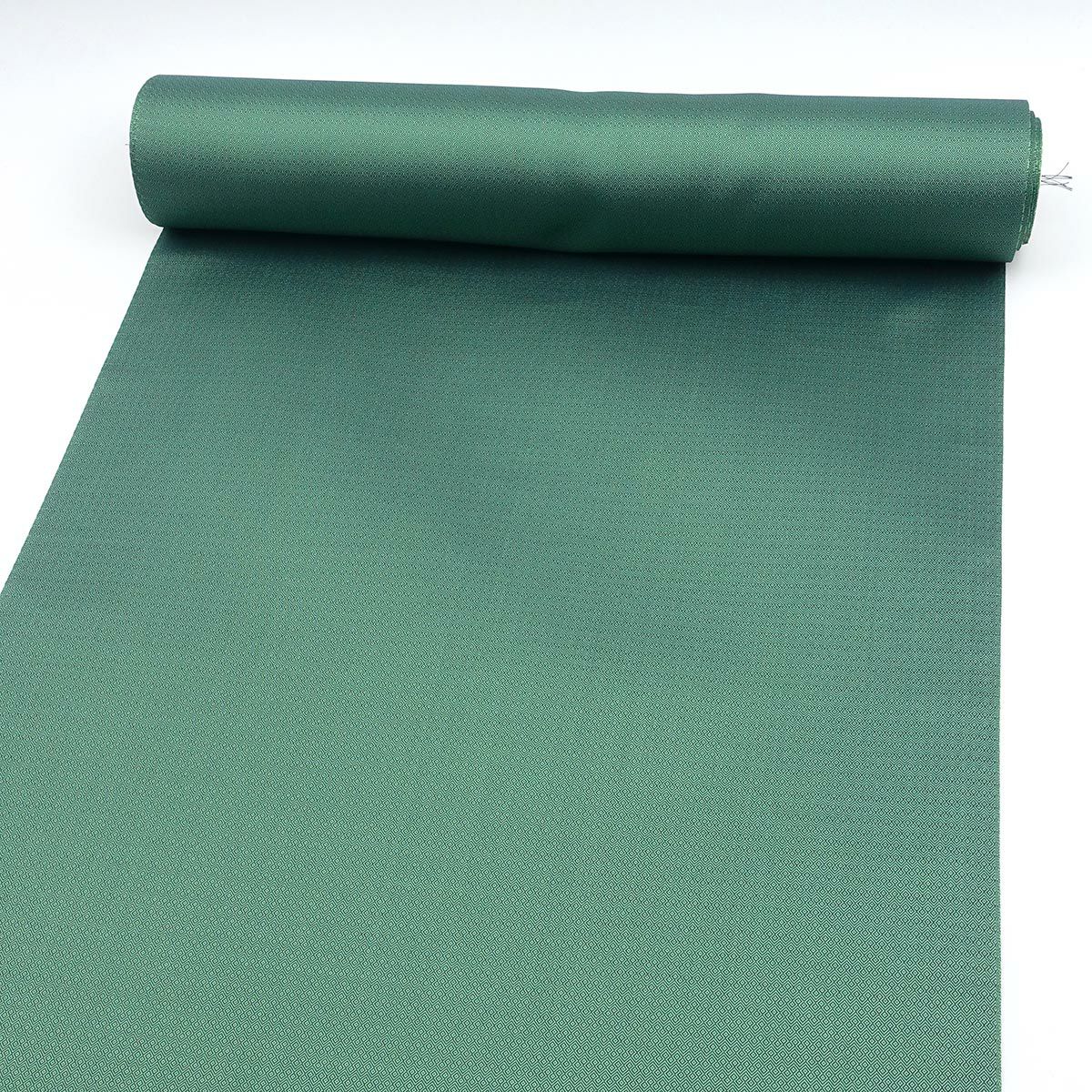 国内仕立て オーダー着物(もしくは羽織) 正絹 米沢織 お召し 優雅 緑