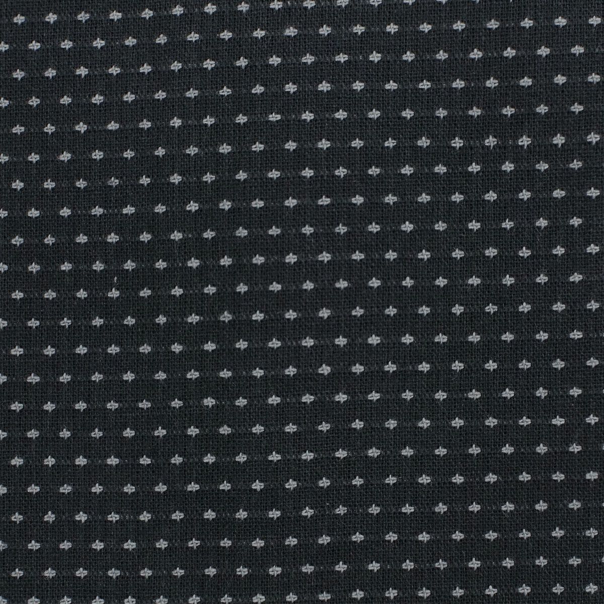 木綿羽織 メンズ 単衣 水玉 グレー