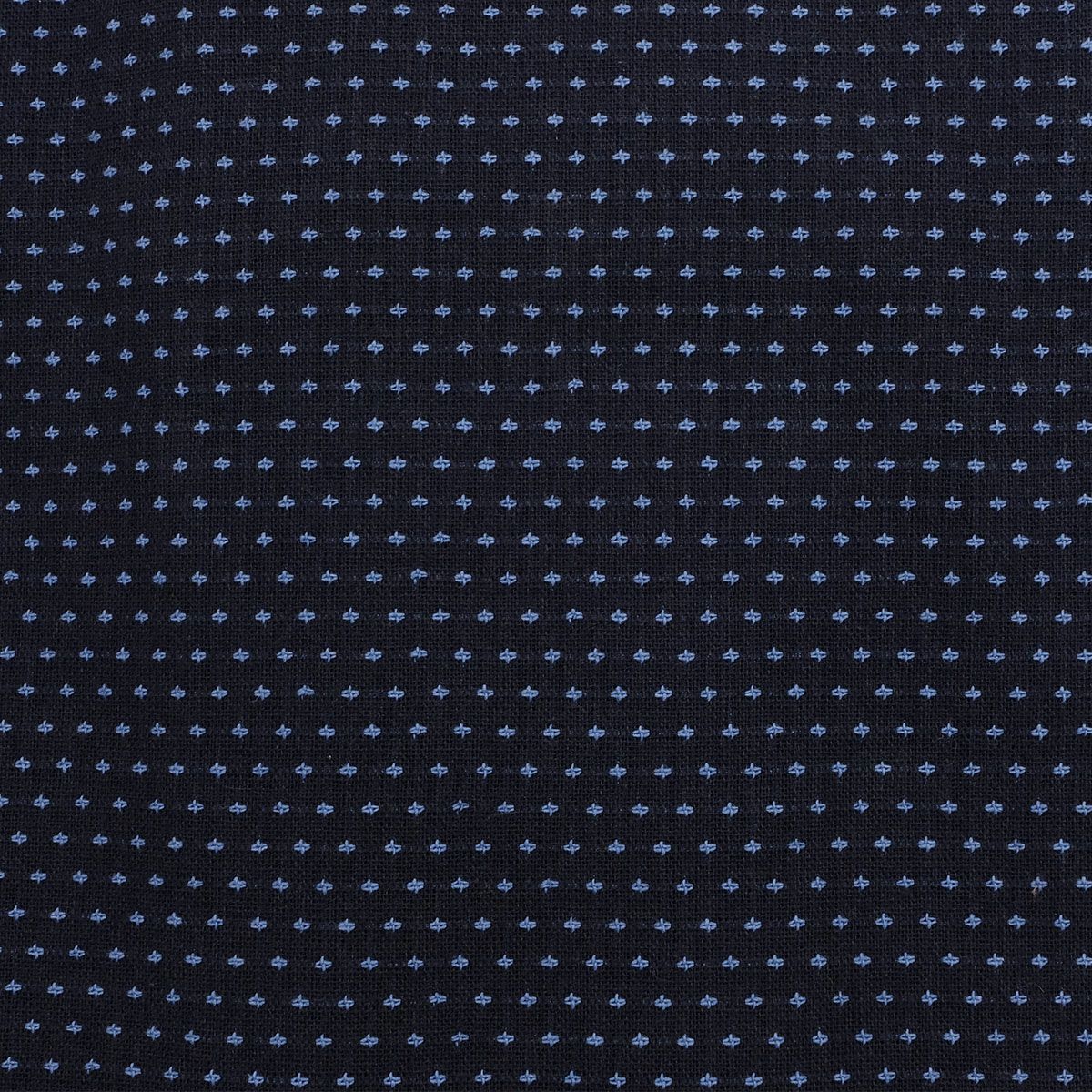 木綿羽織 メンズ 単衣 水玉 紺