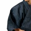 メンズ浴衣 夏着物 近江ちぢみ本麻