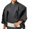 メンズ浴衣 夏着物 近江ちぢみ本麻