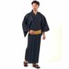 メンズ浴衣 しじら綿麻