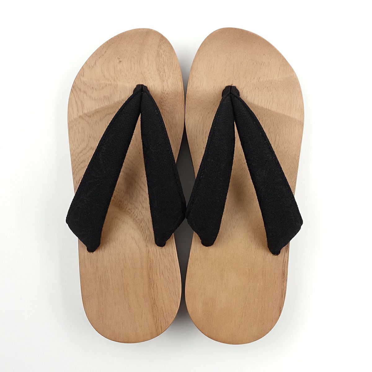 桐下駄 25cm～27cm位まで対応 ピドヒール型台 黒