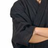 英語ガイドブック付き メンズ浴衣 近江ちぢみ 綿麻