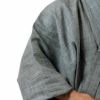 英語ガイドブック付き メンズ浴衣 近江ちぢみ 本麻