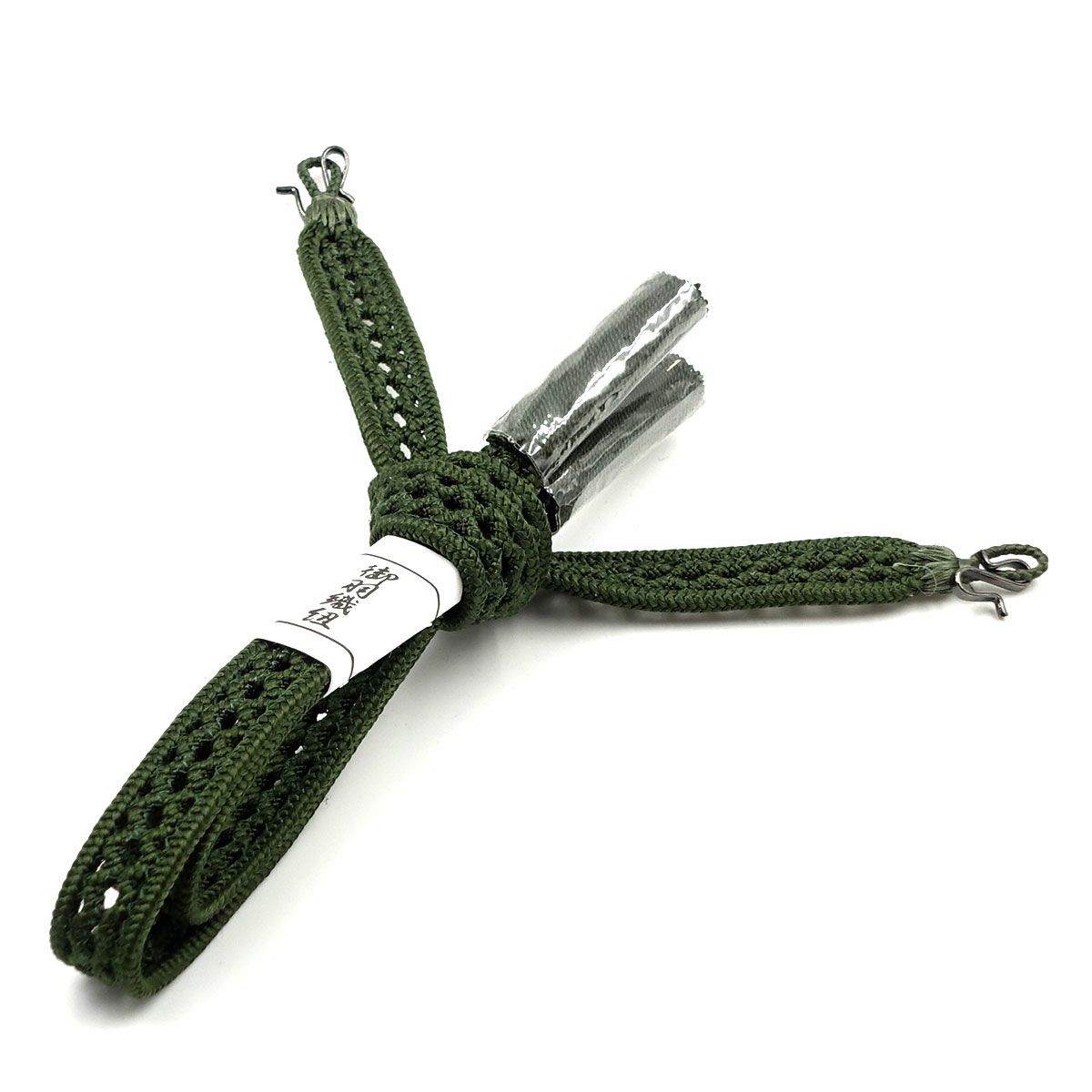 羽織紐 正絹 夏物 平打ち