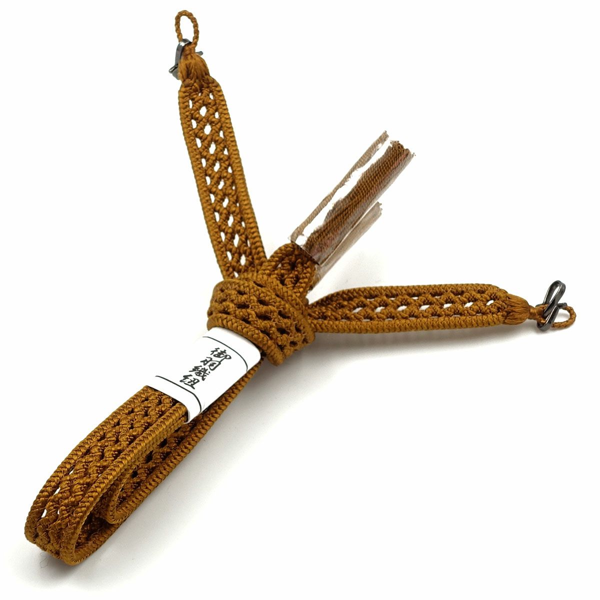 羽織紐 正絹 夏物 平打ち