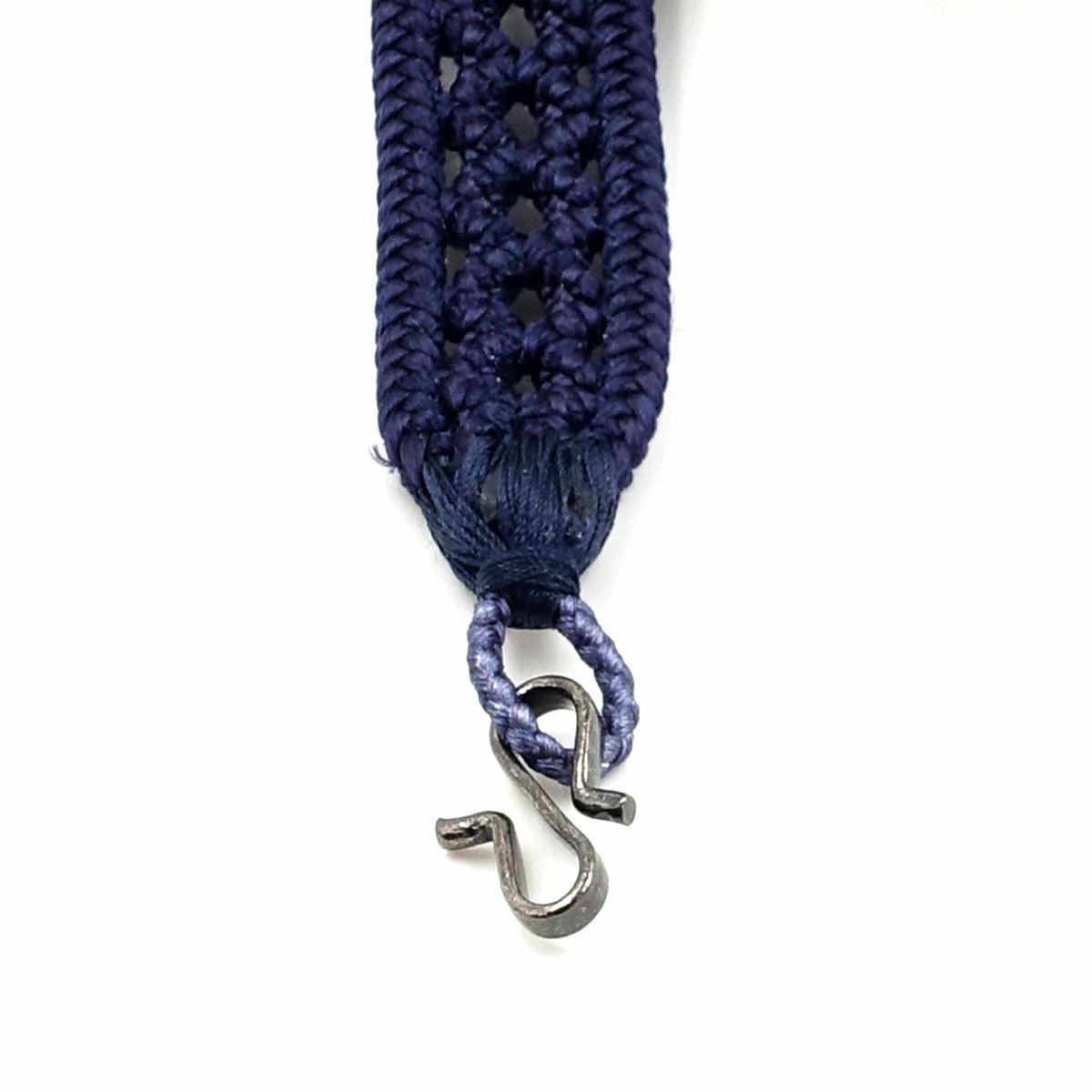 羽織紐 正絹 夏物 平打ち