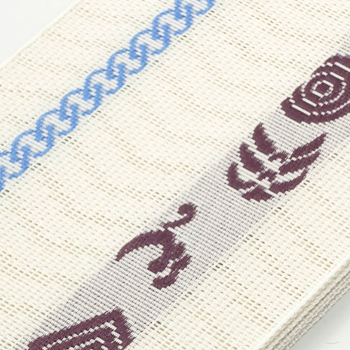 角帯 正絹 博多織物 夏帯 紗