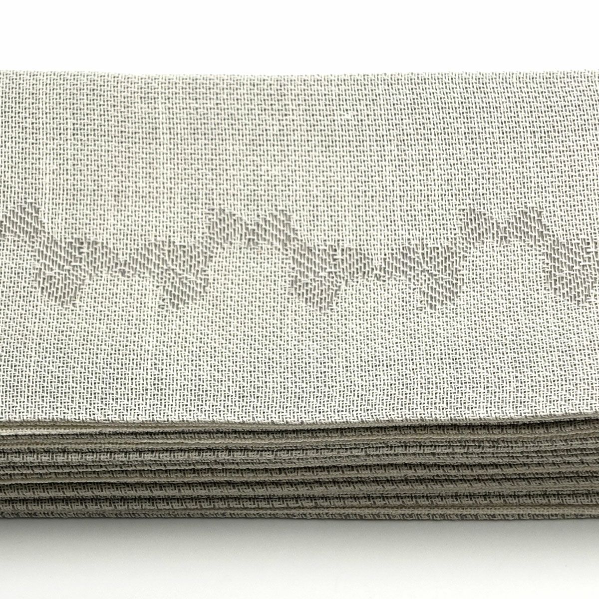 角帯 麻 グレー