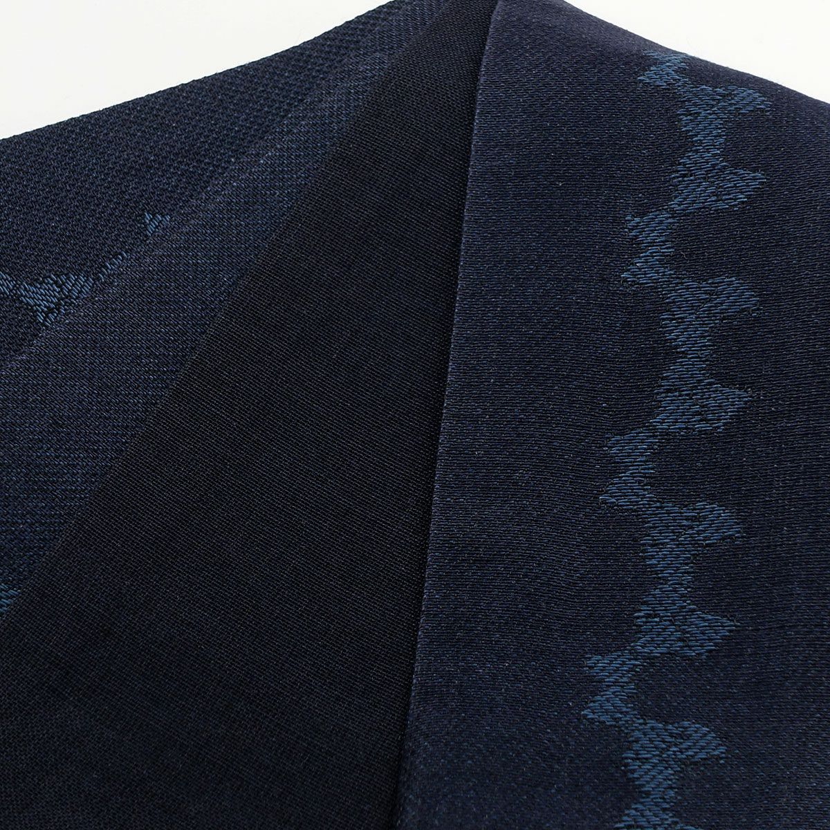 角帯 麻 濃紺