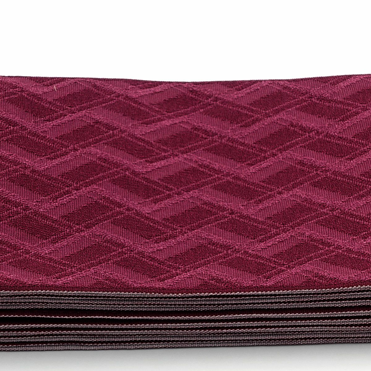 角帯 菱 赤紫