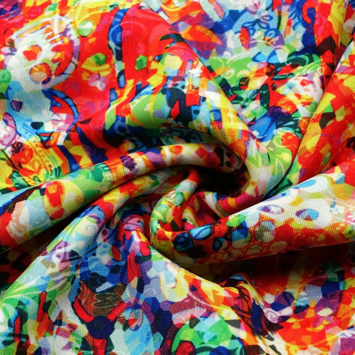 洗える 袷 ちりめん 小紋 菱