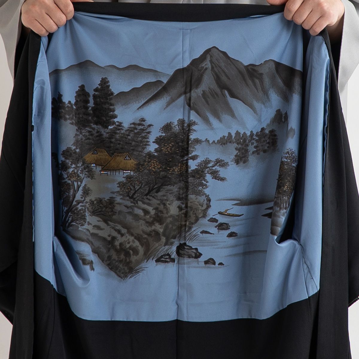 男羽織 正絹 袷