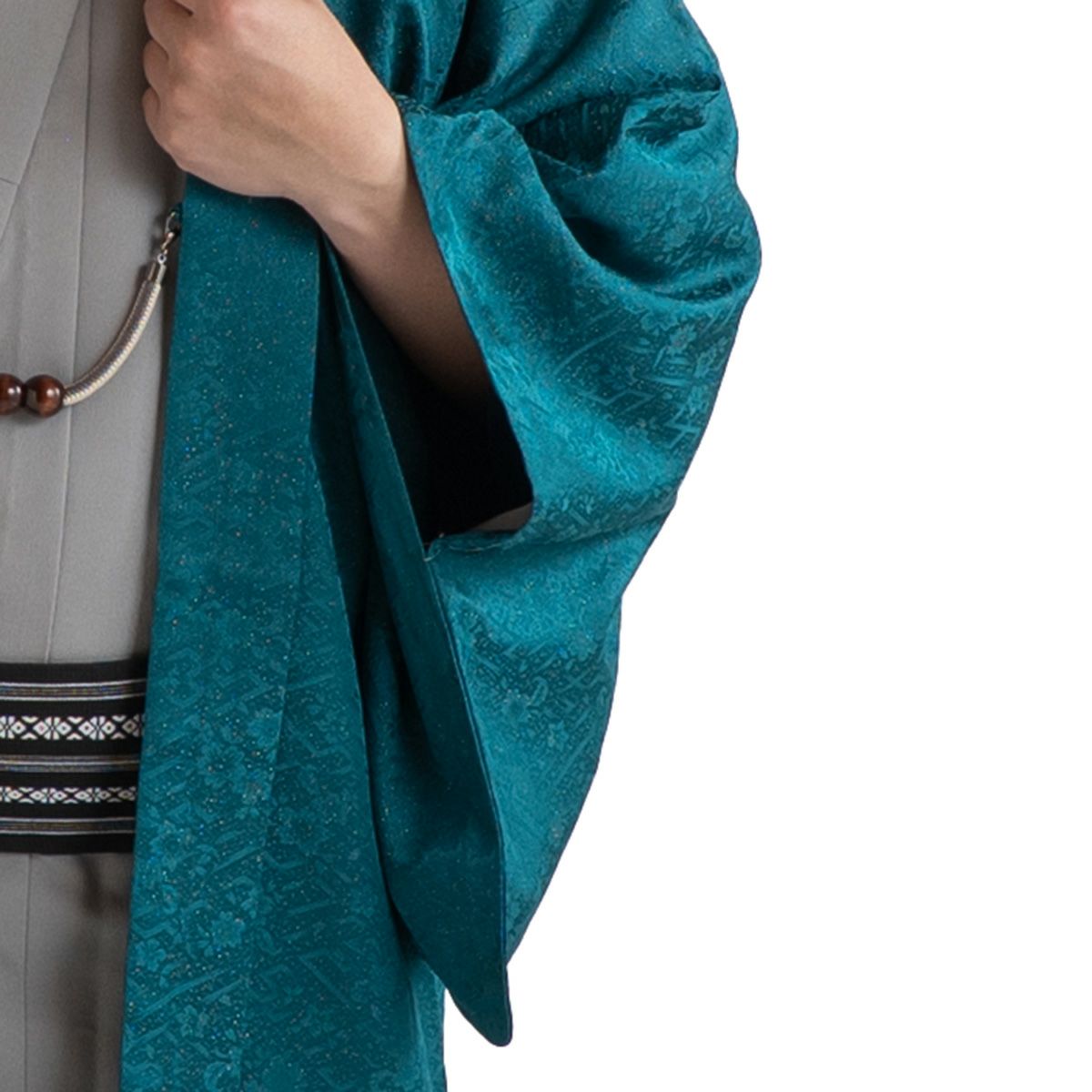 男羽織 正絹 袷 紋意匠