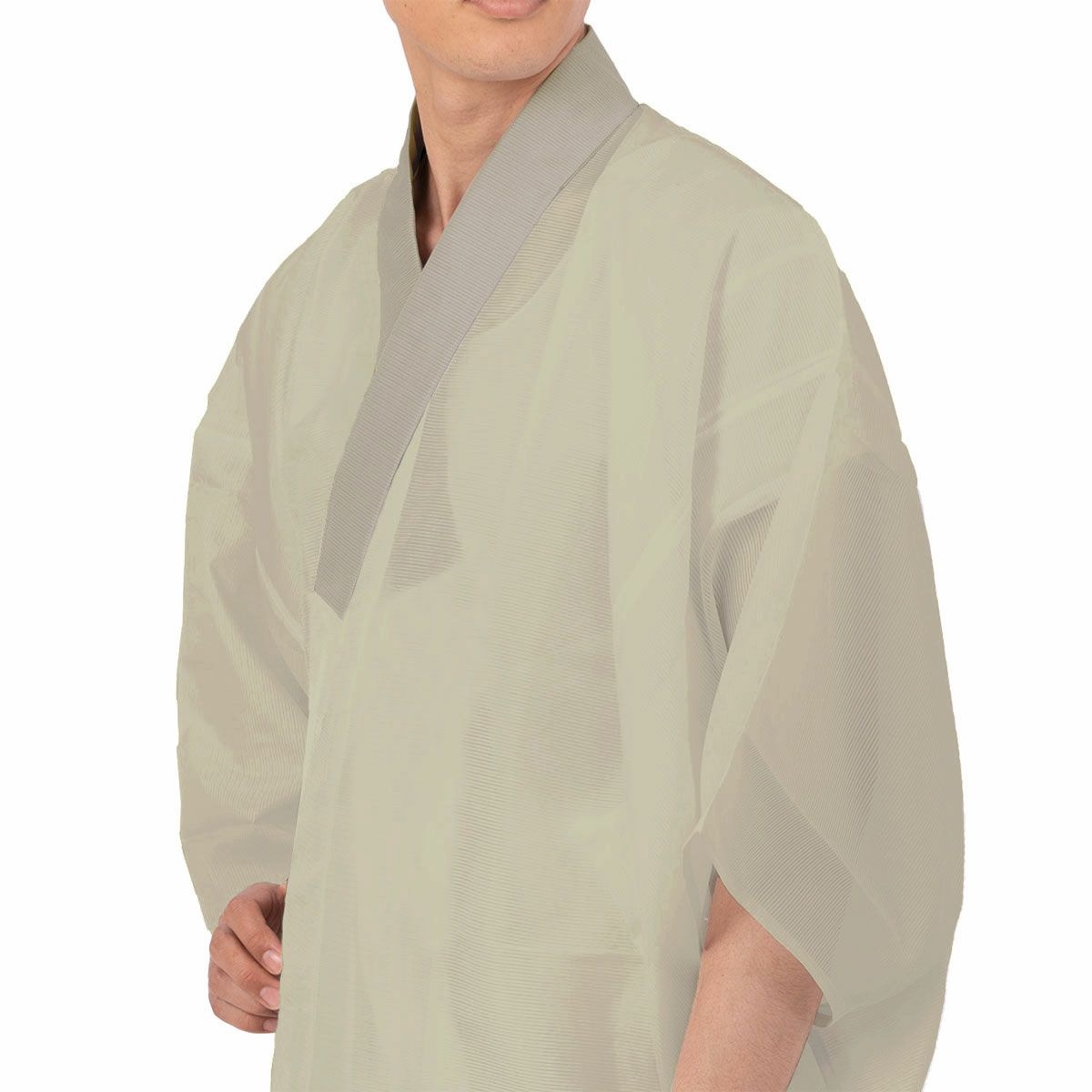 東レシルック長襦袢 爽竹 竪絽