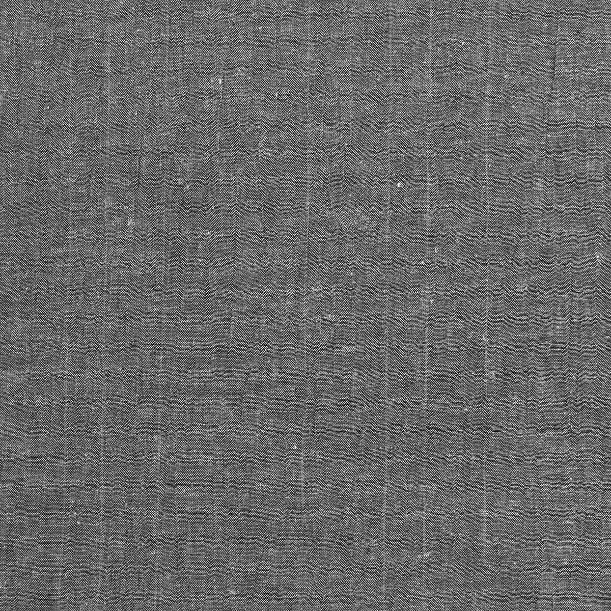 近江ちぢみ 綿麻 グレー無地 （浴衣+黒縞角帯+男締め）