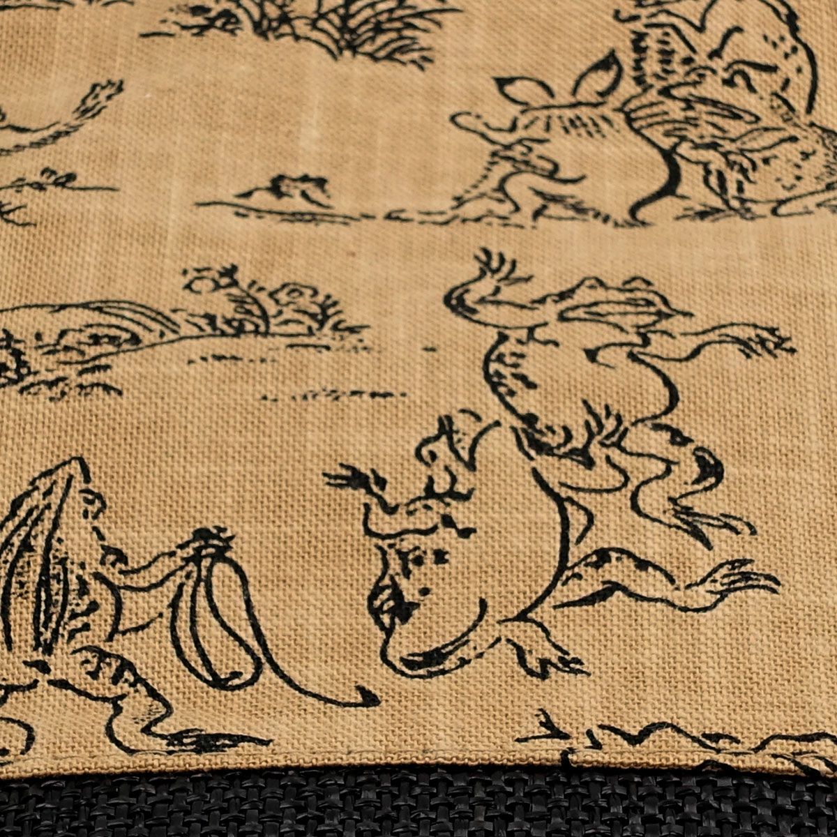 巾着袋 信玄袋 鳥獣戯画