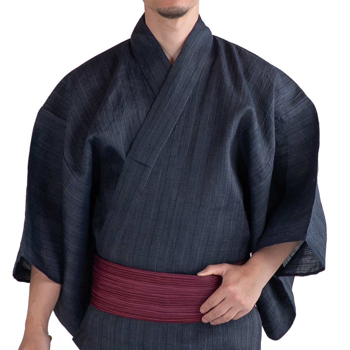 浴衣メンズ セット 近江ちぢみ